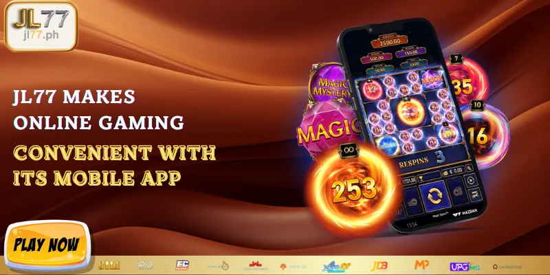 JL77 makes online gaming convenient with its mobile app